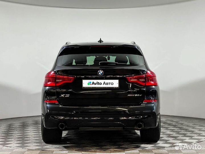 BMW X3 3.0 AT, 2018, 64 615 км