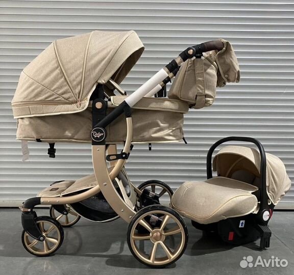 Детская коляска Luxmom 608 3в1 Dalux