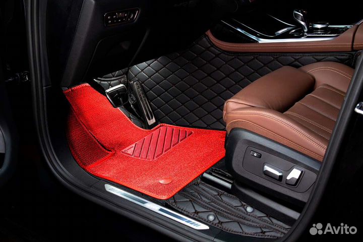 3D Коврики BMW Салон Багажник из Экокожи