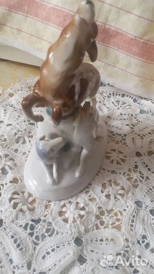 Статуэтка фарфор германия.Под реставрацию