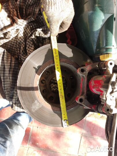 Тормоза задние octavia А 5 RS