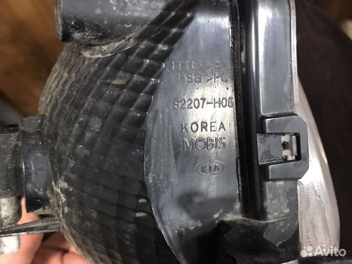 Фара дхо киа рио IV левая