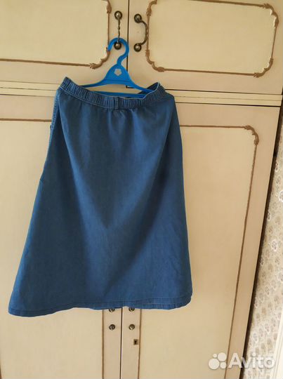 Джинсовая юбка