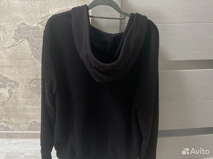 Зип худи с принтом