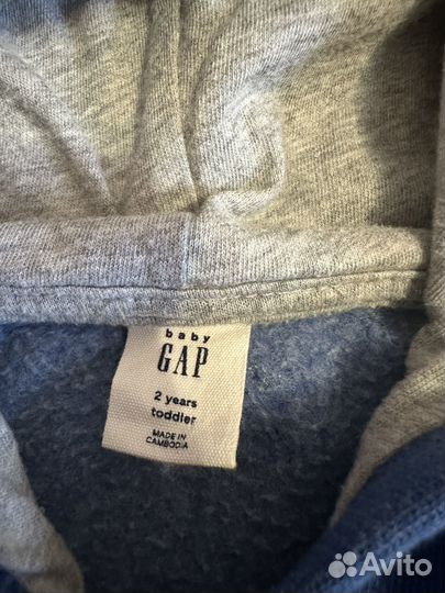 Толстовка Gap теплая на мальчика 86-92