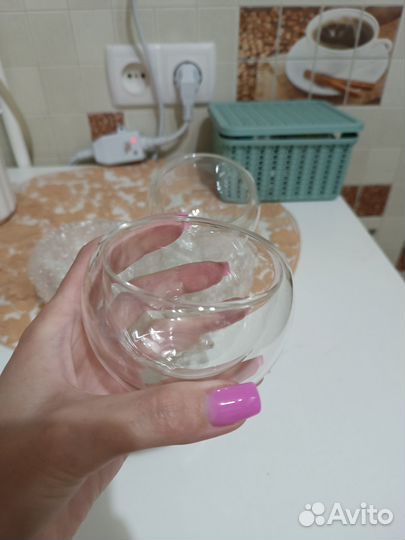 Стаканы с двойными стенками