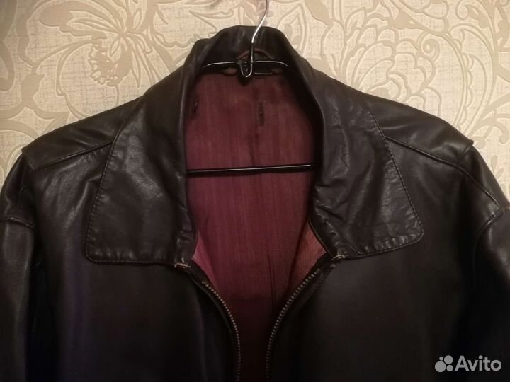 Кожаная куртка шевретовая лётного состава ввс