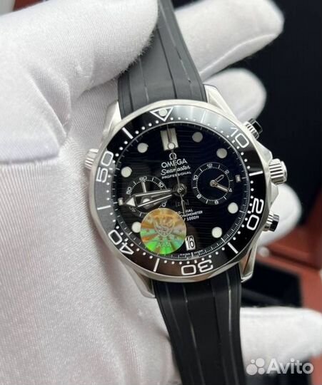 Omega Seamaster black часы