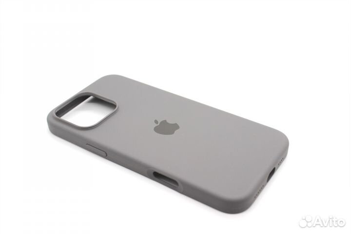 Чехол на iPhone 16 Pro Max Silicone Case (Stоnе Gr
