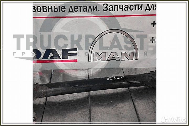 В городе Траверса передняя MAN TGS