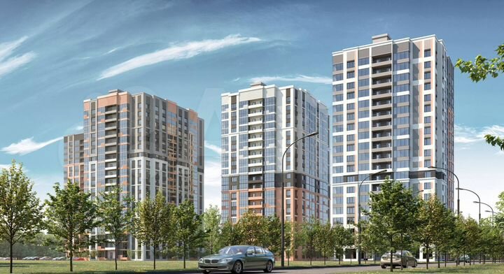 Квартира-студия, 31,8 м², 13/19 эт.