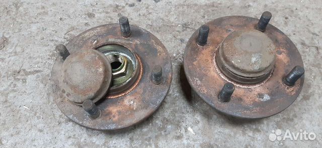 Ступица задняя без abs nissan almera n16