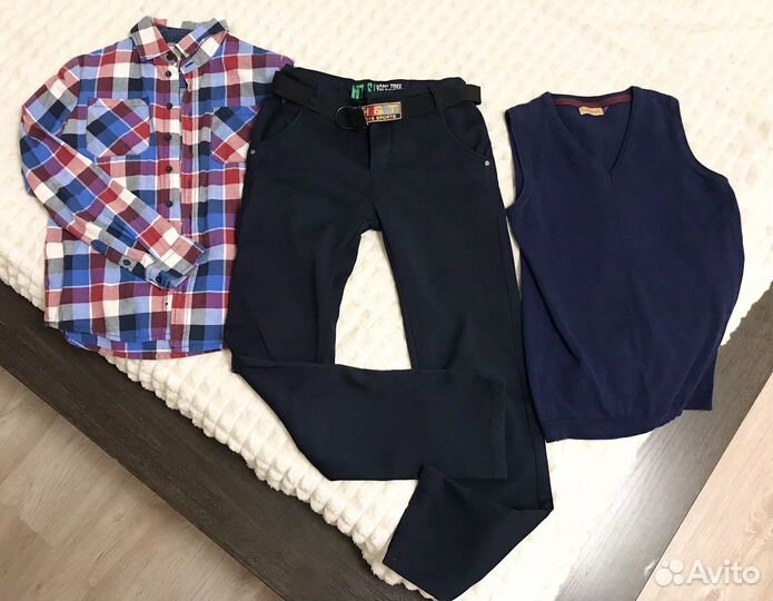 Школьная форма синяя