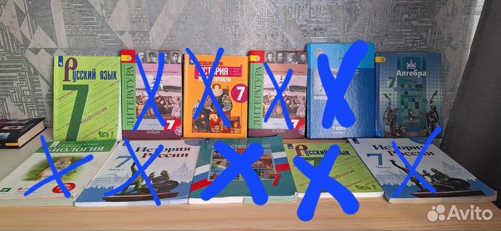 Учебники 7 класс