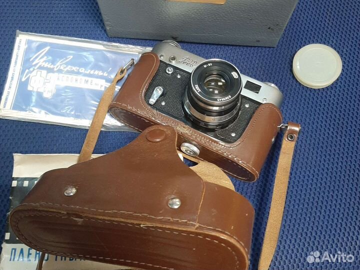 Пленочный фотоаппарат фэд 3л 1973 г. вып