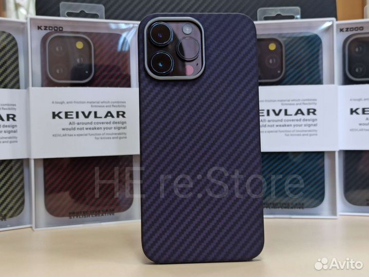 Чехол Kevlar на iPhone 12/13/14 pro/max не Pitaka