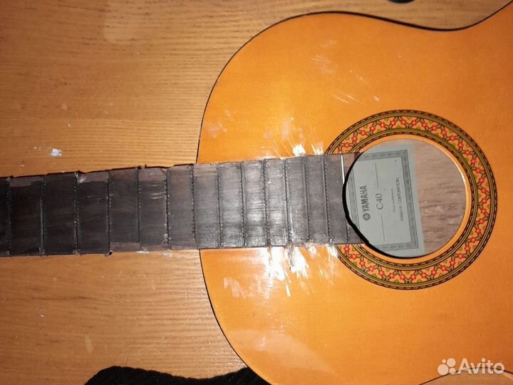 Гитара Yamaha c40, на дрова