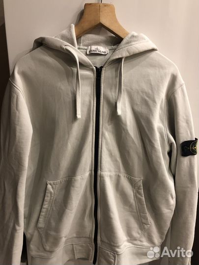 Зип худи stone island xl оригинал едет обратно