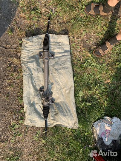 Рулевая рейка toyota corolla 120 левый руль