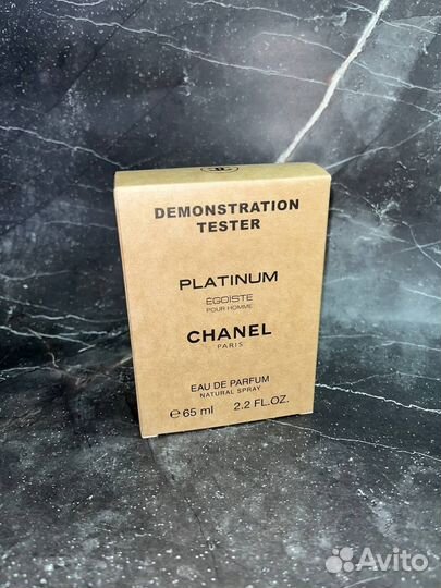 Духи Chanel egoiste platinum тестер