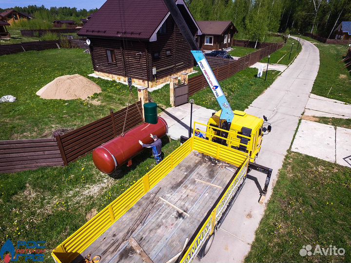 Газгольдер под ключ с установкой