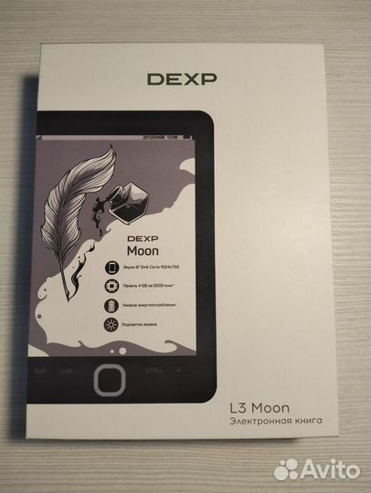 Электронная книга Dexp L3 Moon