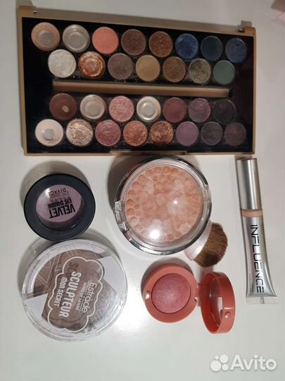 Косметика пакетом: новая и б/у