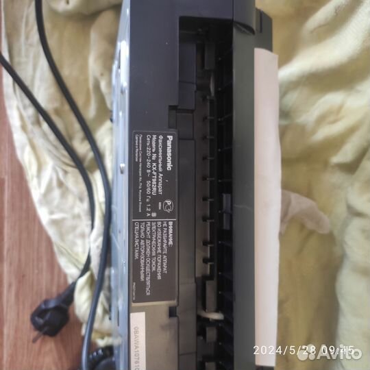 Факс panasonic кх- ft 982, рабочий