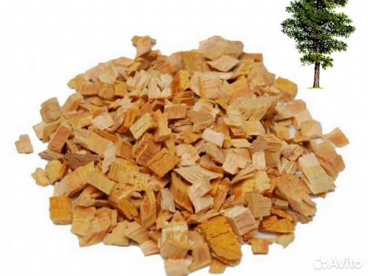 Щепа мешок 16 кг ольха (фр. 6-12мм, вл. 10-12)