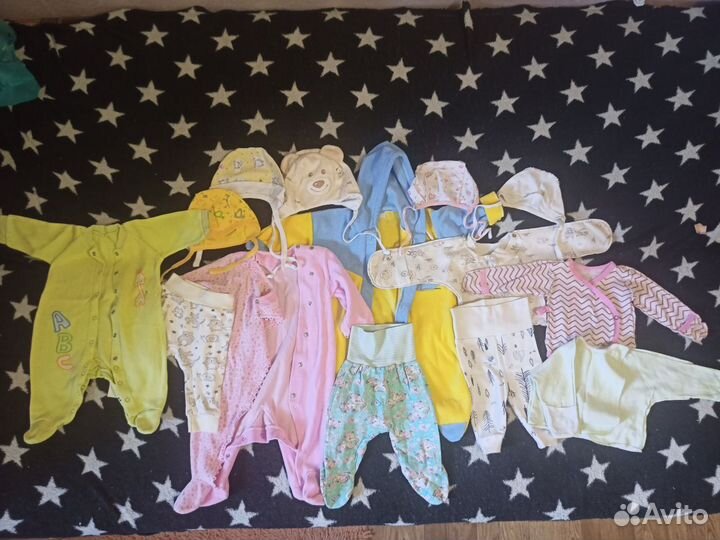 Вещи пакетом на девочку до 2 лет