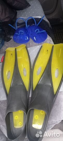 Ласты для плавания,лопатки