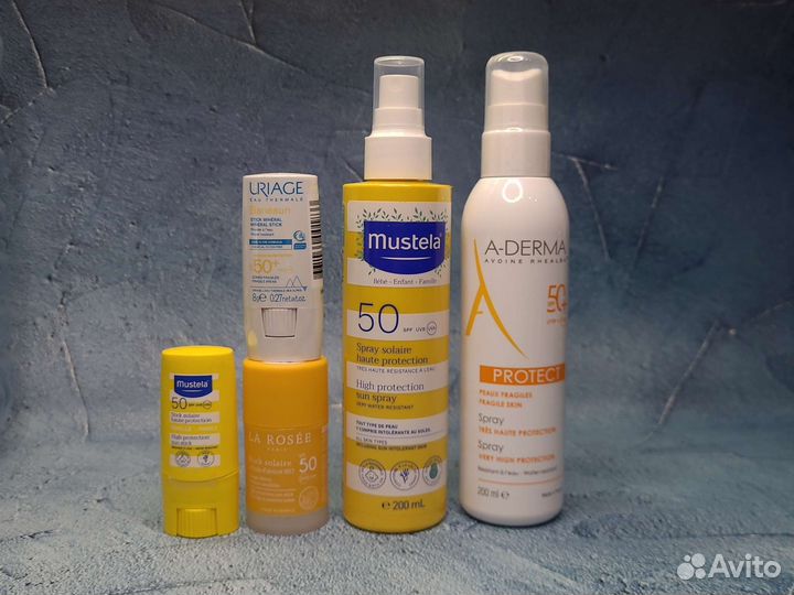 Солнцезащитные средства для детей и взрослых