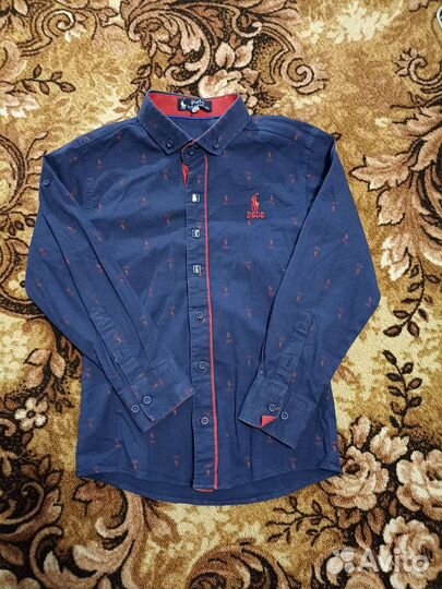 Рубашка для мальчика. Рост 116