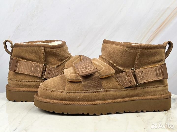 Угги UGG Classic Ultra Mini Hybrid Chestnut