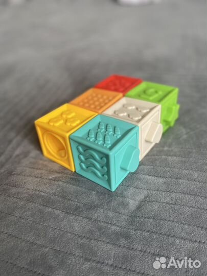 Развивающие кубики мягкие