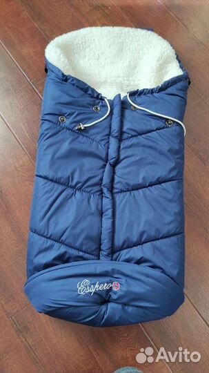 Меховой конверт 100 овечья шерсть