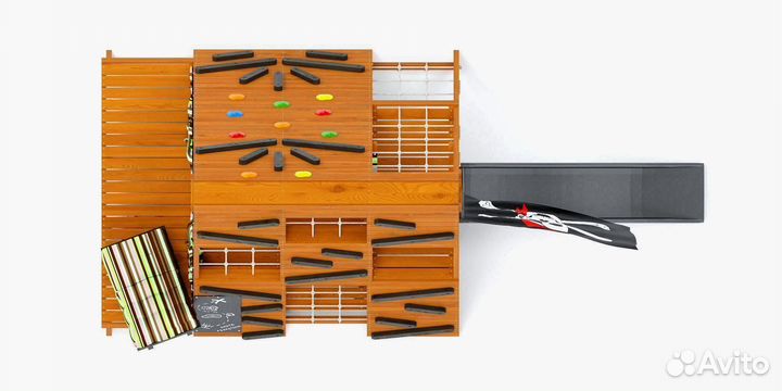 Спортивный комплекс уличный Савушка База 3