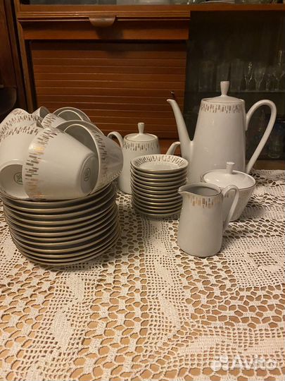 Кофейный сервиз Кахла гдр