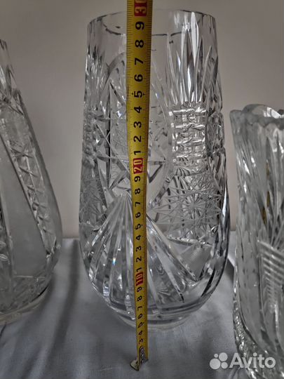 Вазы хрусталь