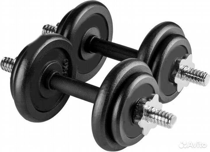 Набор гантелей, наборная гантель, гантель 18 кг