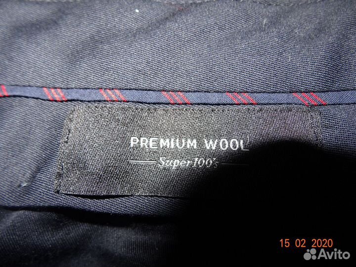 Uniqlo/Premium (Япония) Новые Брюки Wool W34/L34