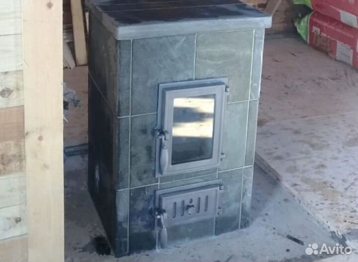 Камин теплонакопительный