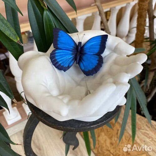 Ладони из гипса