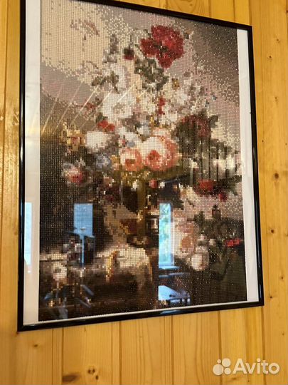Готовая картина алмазная мозайка 