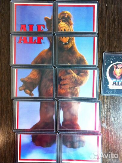 Коллекционные карты по Альфу от Topps (полный сет)