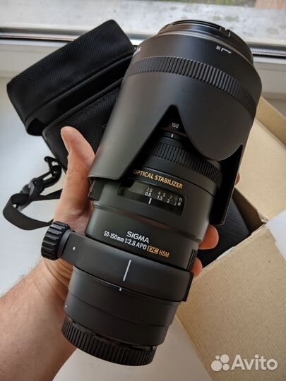 Объектив Sigma AF 50-150mm f2.8 APO EX DC OS HSM