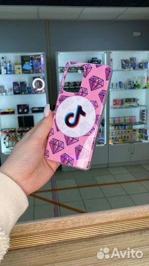 Чехол для Samsung galaxy A52 с ринунками