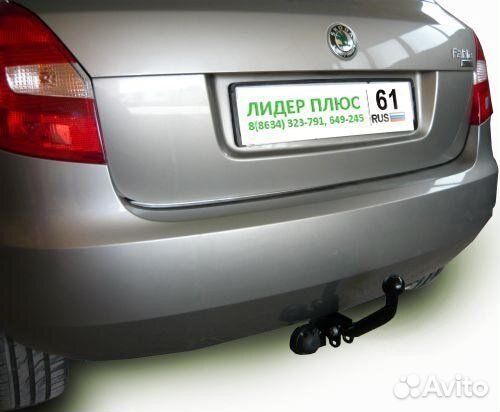 Фаркоп S102-A Skoda Fabia хетчбек с 2007