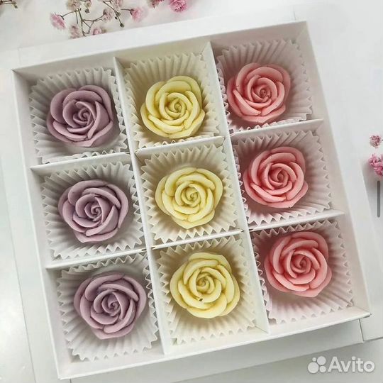 Шоколадные розы/набор шоколадных конфет