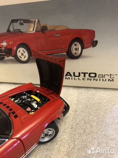 Fiat 124Spider (AutoArt Millennium 1/18)